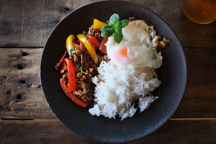 【カフェパンジ】</br>
ガパオライス